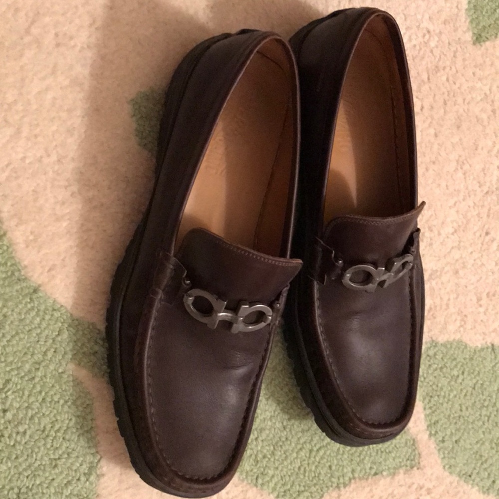 Salvatore Feragamo shoes brown
